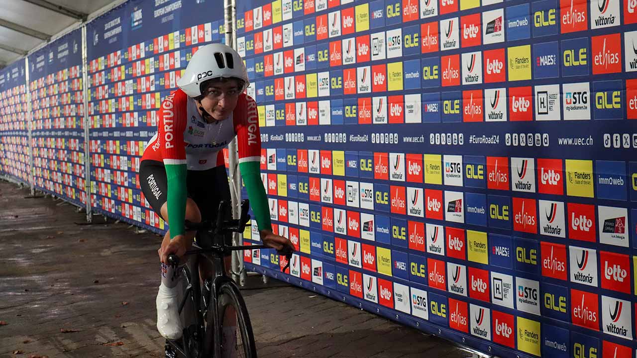 Daniela Campos conseguiu o melhor resultado da Seleção Nacional nos contrarrelógios desta manhã no Campeonato da Europa de Estrada, na Bélgica, sendo a 17.ª na prova de sub-23 femininas.