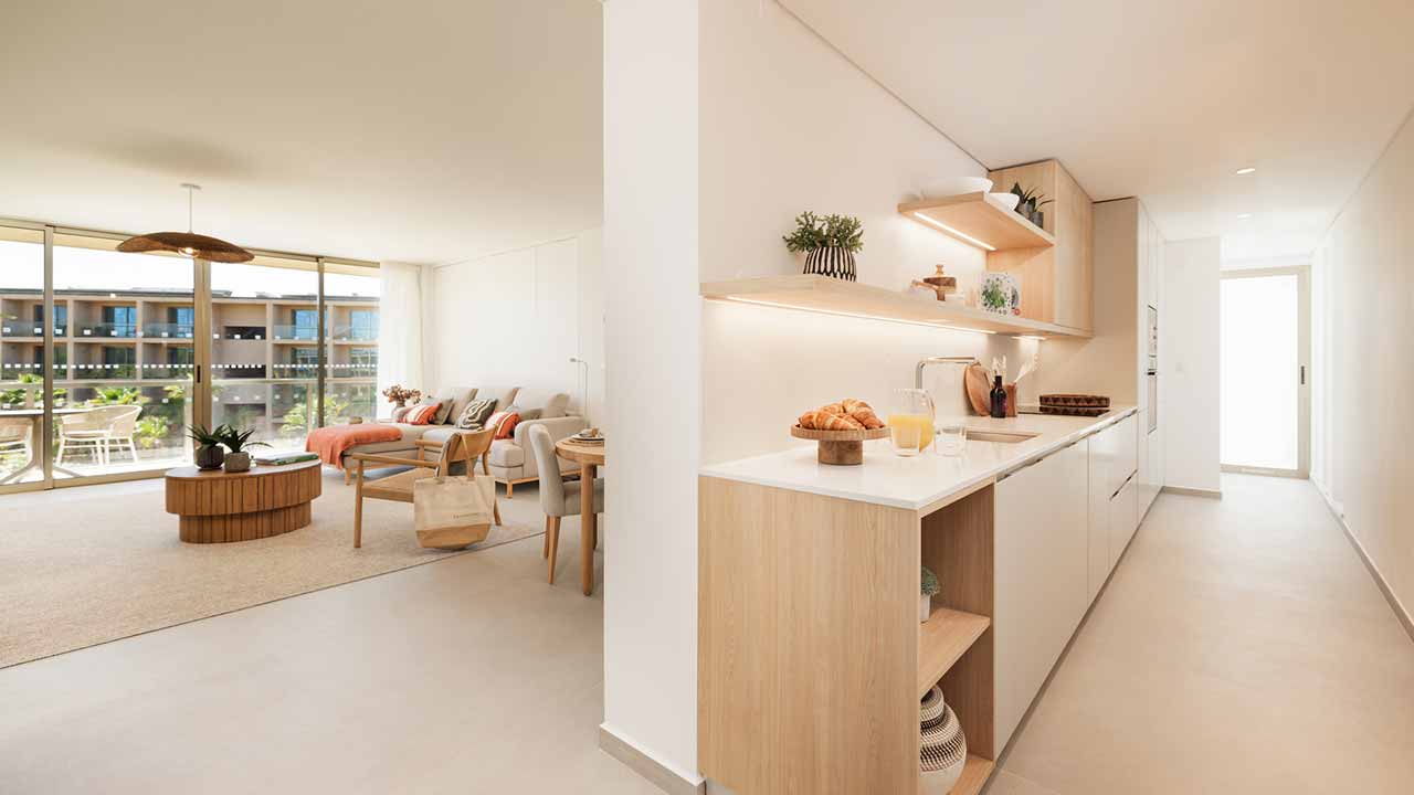 A Herdade dos Salgados, em Albufeira, tem um novo empreendimento, o «Flamingos», desenvolvido pela Kronos Homes, que conta com 58 unidades.