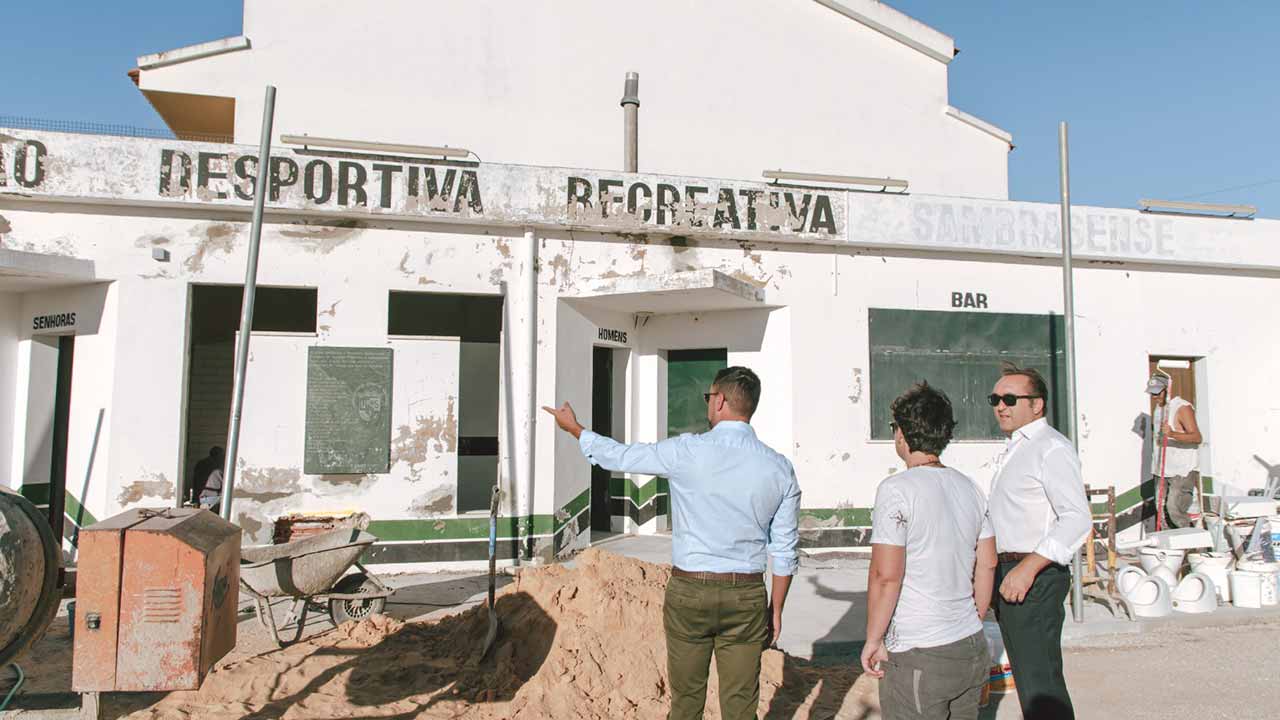 A requalificação do Campo Sousa Uva em São Brás de Alportel vai ser inaugurada por Pedro Duarte, ministro dos Assuntos Parlamentares e do Desporto.