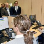 Rui Armindo Freitas esteve nos novos espaços da AIMA no concelho de Loulé, que entraram em funcionamento recentemente para regularizar milhares de processos pendentes.