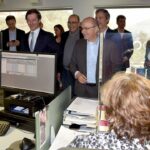 Rui Armindo Freitas esteve nos novos espaços da AIMA no concelho de Loulé, que entraram em funcionamento recentemente para regularizar milhares de processos pendentes.