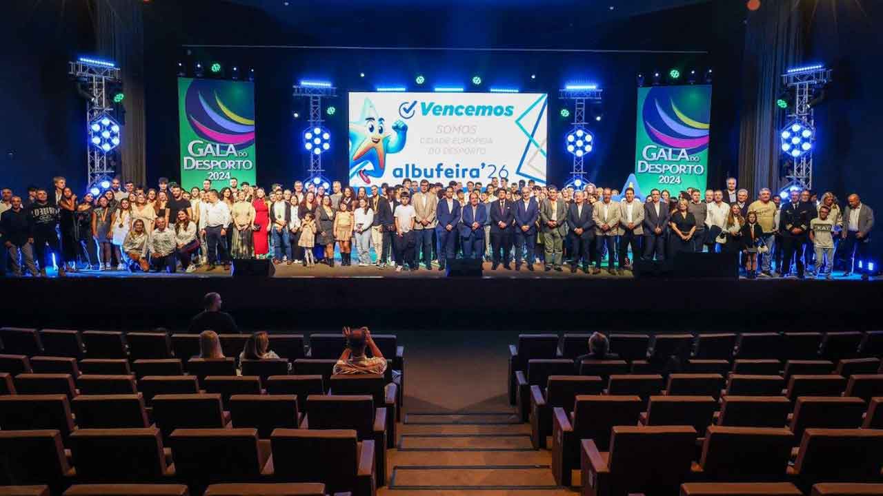Albufeira venceu a candidatura e vai ser a «Cidade Europeia do Desporto 2026», anunciou José Carlos Rolo, presidente da Câmara Municipal, na Gala do Desporto.
