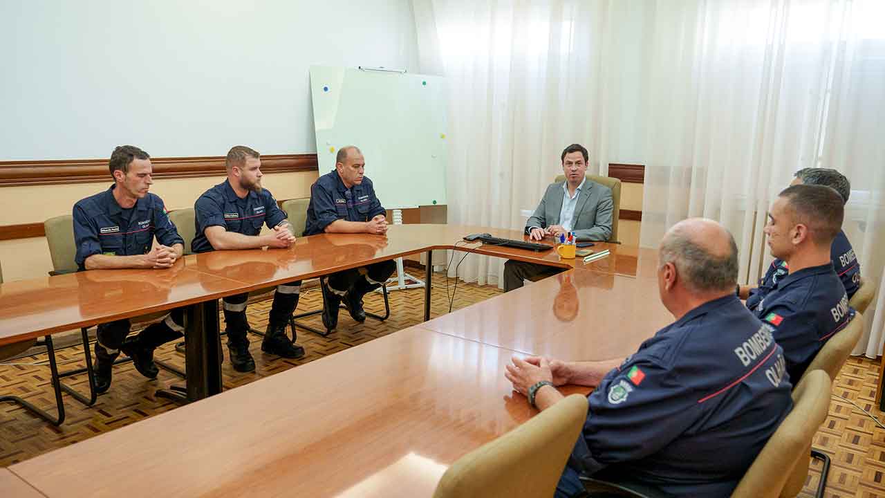 O vice-presidente da Câmara Municipal de Olhão Ricardo Calé agradeceu o trabalho desenvolvido em Valência pelos bombeiros olhanenses.