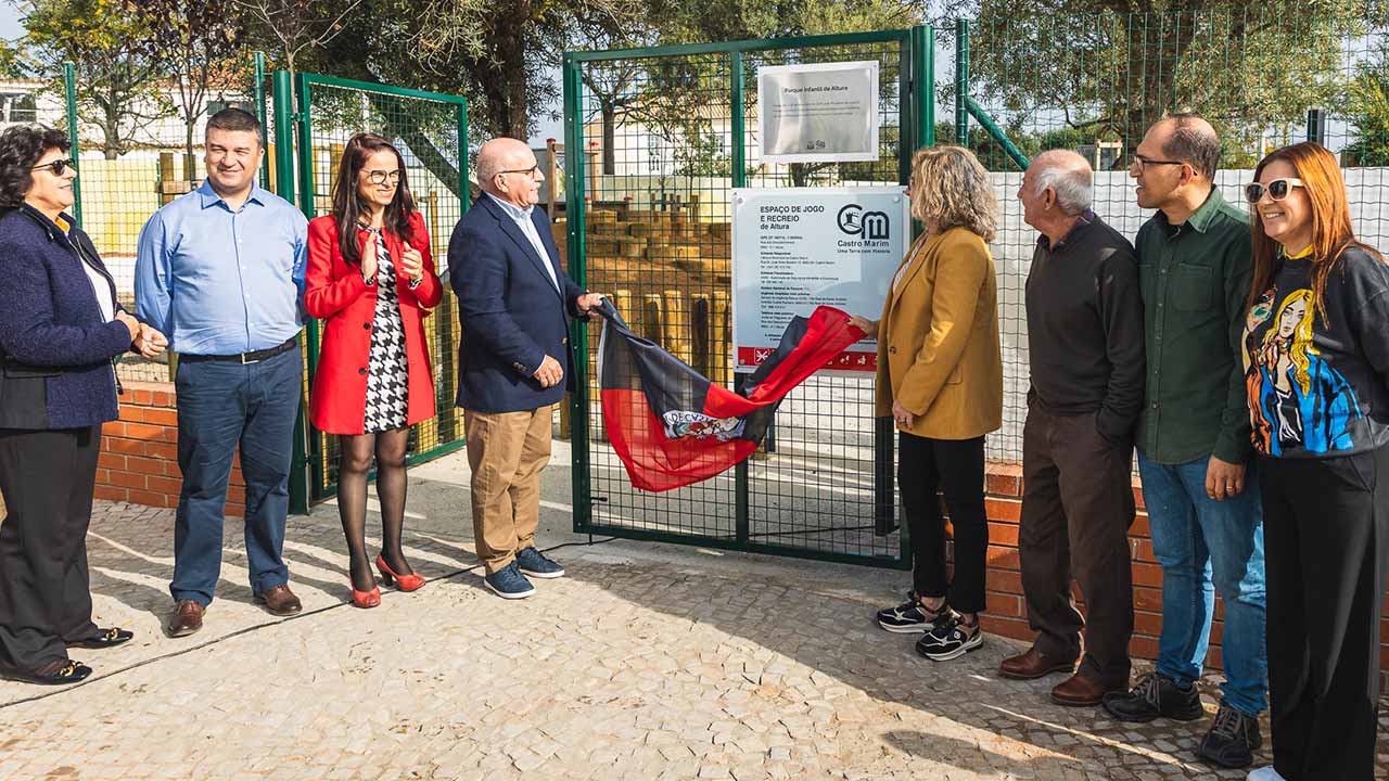 Num investimento do município a rondar os 230 mil euros, o Parque Infantil de Altura já foi inaugurado, e a autarquia de Castro Marim assegura que não será o único do concelho a ser requalificado.