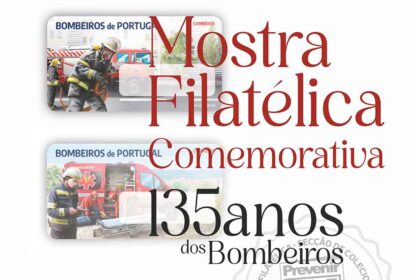 Mercado Local acolhe Mostra Filatélica e lançamento pelos CTT do carimbo do 135.º aniversário dos Bombeiros de VRSA de Castro Marim.