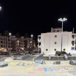 Remodelação da iluminação do parque de skate de albufeira contribui para a redução de 50 por cento do consumo energético.