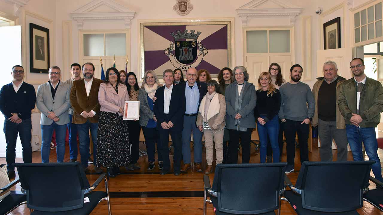 Loulé já recebeu o Certificado de Sistema de Gestão de Energia por parte da Bureau Veritas, reconhecendo as boas práticas do município.