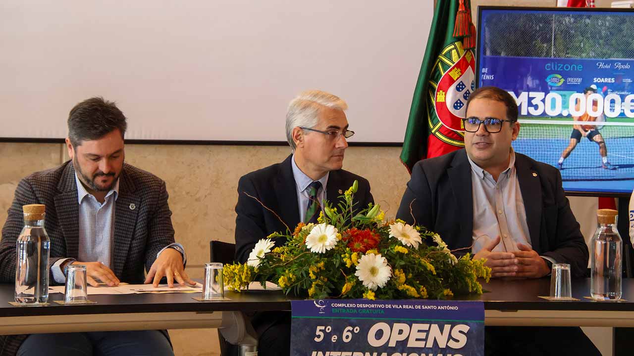 Open Internacional de Ténis de Vila Real de Santo António (VRSA) reforça, pela terceira vez, o estatuto desportivo do município, sendo que este ano distribui 60 mil euros em prémios.