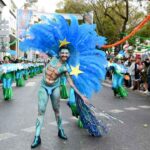 No segundo dia de Carnaval de Loulé, 15 carros alegóricos animaram os cerca de 10 mil visitantes que se juntaram na Avenida José da Costa Mealha.