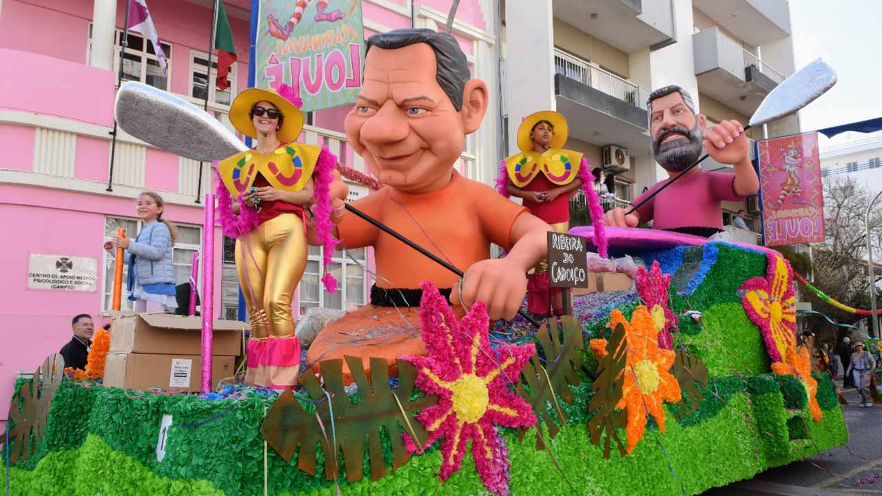 80 mil foliões festejaram o Carnaval em Loulé durante três dias sem chuva, mas com muita preocupação ambiental, o tema principal da edição deste ano.