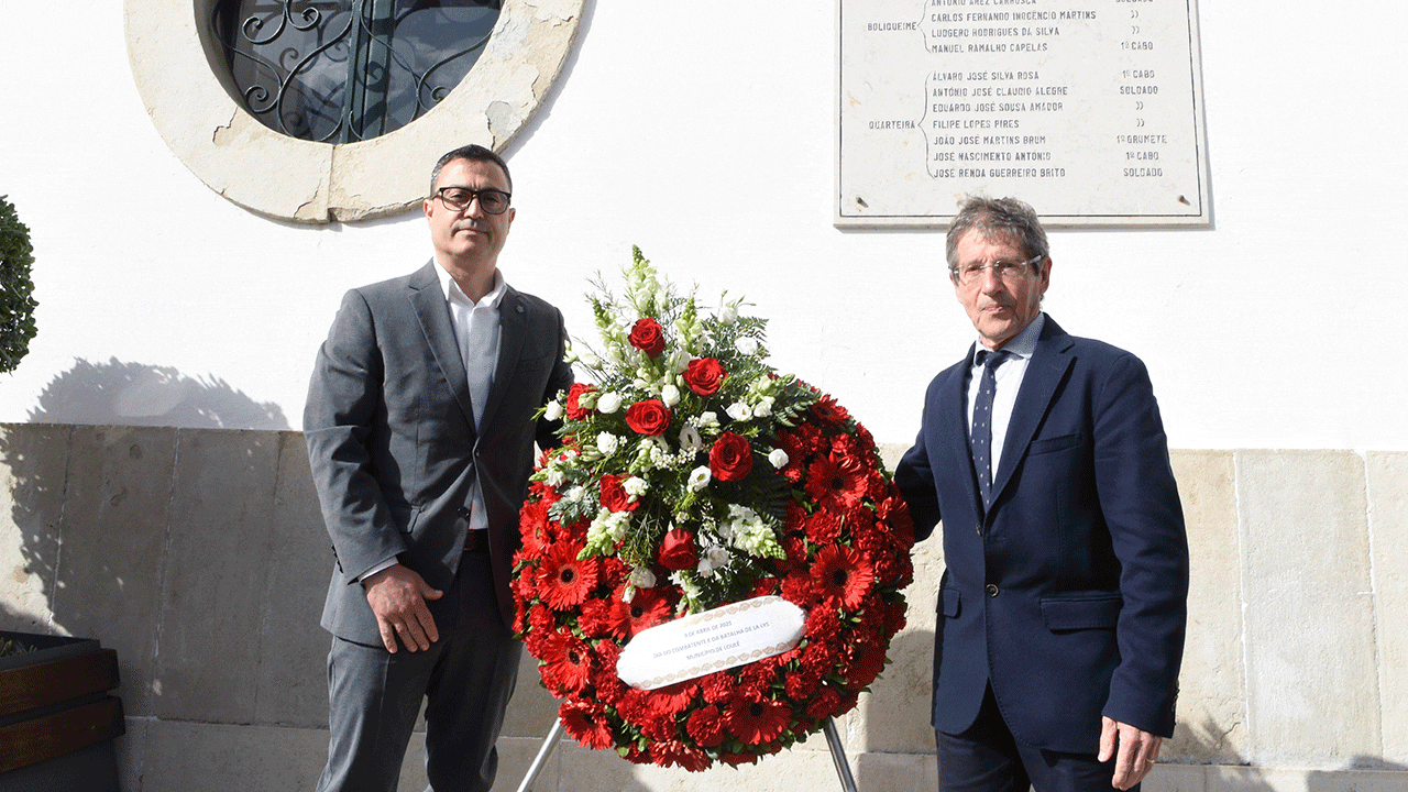 Com o objetivo de mostrar que «Loulé se orgulha dos seus Combatentes», o município assinalou hoje o 107.º aniversário da Batalha de La Lys.
