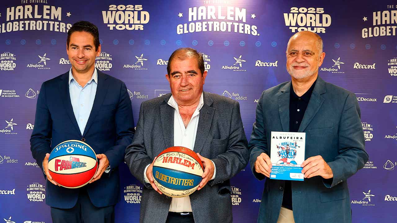 O Pavilhão Desportivo de Albufeira foi o local escolhido para o primeiro espetáculo da digressão nacional do grupo de basquetebol performativo Harlem Globetrotters.