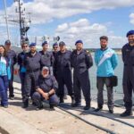 Vénus, uma tartaruga-comum da espécie caretta caretta, foi devolvida ao oceano, a 12 milhas náuticas da costa, após meses de reabilitação no Porto d’Abrigo do Zoomarine.