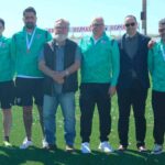 Ao conquistar o título da Liga 2 Algarve Futebol Iniciados, o Ginásio Clube de Tavira sobe à Liga Algarve na próxima época.