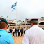 A Bandeira Azul já ondula no céu de todas as praias do concelho de Albufeira, após uma cerimónia de hastear que contou com a presença de várias entidades.