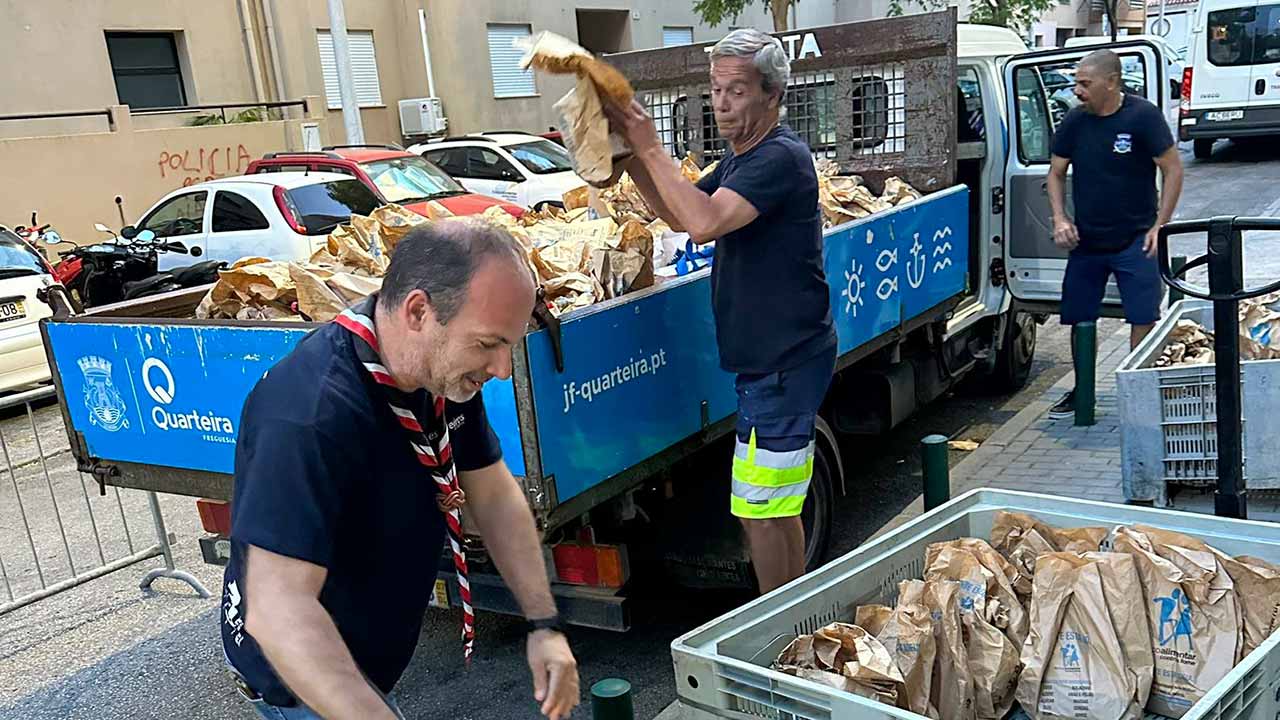 O Banco Alimentar Contra a Fome do Algarve recolheu 120,24 toneladas de géneros alimentares nas 128 superfícies comerciais e nos dois armazéns, nos dias 31 de maio e 1 junho.
