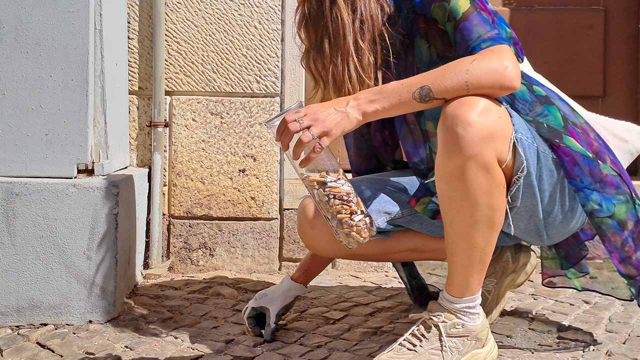Além de uma ação de limpeza no local, durante o Festival MED vão ser distribuídos eco-cinzeiros de bolso, de forma a evitar beatas no chão.