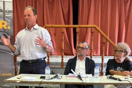A campanha de Cristóvão Norte e de Macário Correia, estiveram em Montenegro a ouvir os cidadãos e a recolher contributos e sugestões.