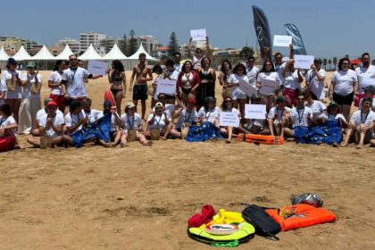 A Red Seagull promoveu conteúdos educativos acessíveis num evento europeu de surf, inclusão e ambiente, na Praia da Rocha, em Portimão.