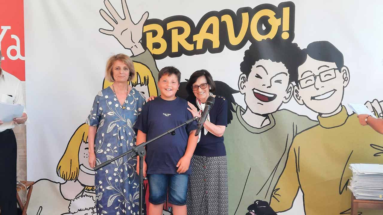 A turma de São Brás de Alportel foi premiada no concurso literário com um 2.º lugar na categoria Texto Coletivo Original e o Prémio Especial do Júri na categoria Recomendação de Leitura.