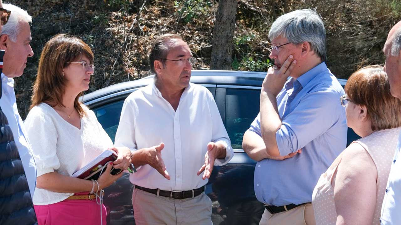 Vitor Guerreiro reforça urgência da intervenção na EN2 para restabelecimento da via, na defesa dos interesses da comunidade de São Brás de Alportel.