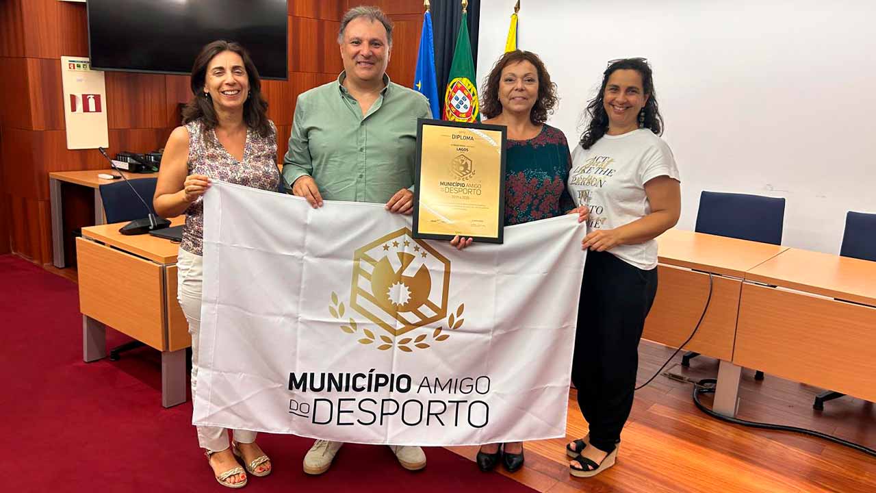 Lagos recebeu as distinções de «Autarquia Solidária» e de «Município Amigo do Desporto» pela plataforma Cidade Social.