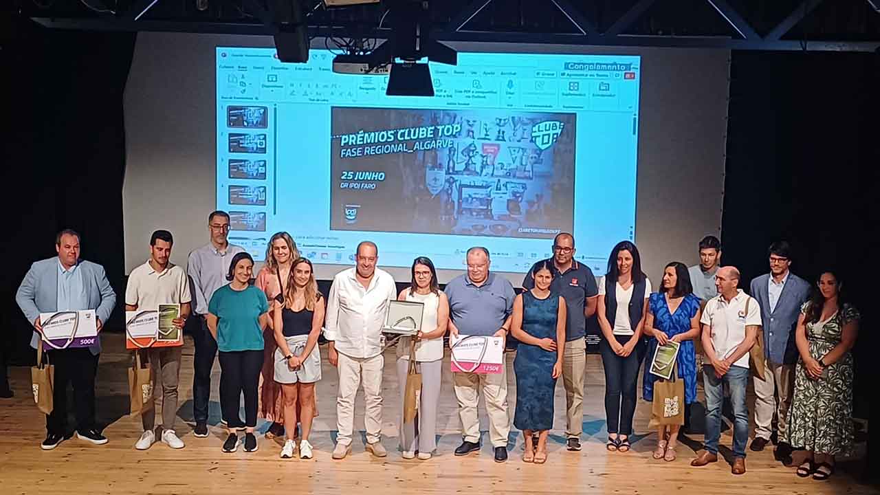 O Futebol Clube de Ferreiras foi o grande vencedor da edição regional algarvia dos «Prémios Clube Top – Medida Mérito» do IPDJ.