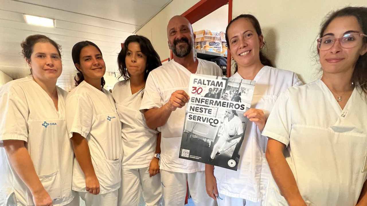 Uma campanha a denunciar as condições de trabalho dos enfermeiros nas unidades de saúde pública no Algarve foi iniciada hoje, estimando-se haver a falta de 1.500 destes profissionais na região, segundo o sindicato dos Enfermeiros Portugueses (SEP).