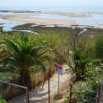 Ação de sensibilização voltou a alertar para perigos do atravessamento da zona lagunar de Cacela Velha, onde as correntes são fortes e não há vigilância.