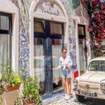 A artista ucraniana Inna Iefimenko usa o seu talento para homenagear o Algarve com obras de arte a céu aberto em Portimão.