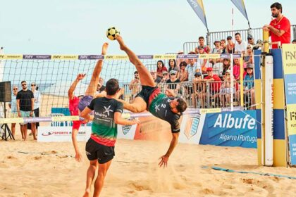 A Praia dos Pescadores, em Albufeira, prepara-se para acolher a edição de 2025 do Footvolley World Challenge, nos dias 27 e 28 de setembro.