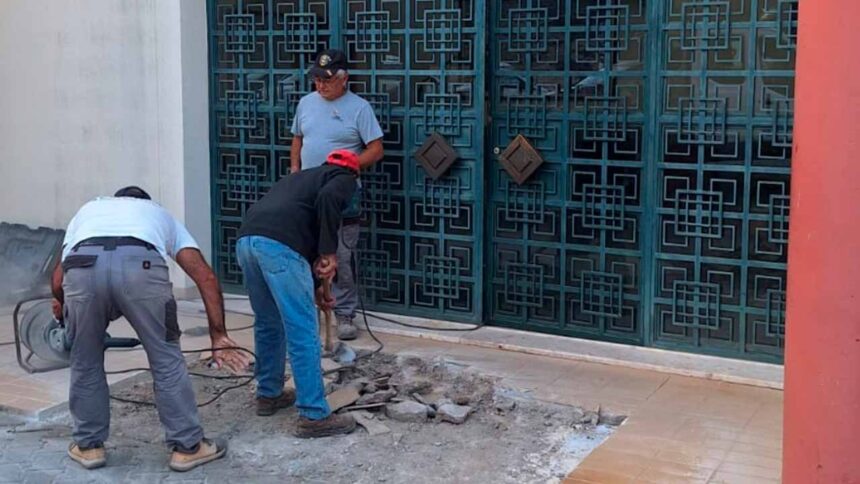 A Câmara Municipal de São Brás de Alportel encontra-se a colocar rampas de acesso no Posto Territorial da GNR, no âmbito do plano «São Brás Acessível».