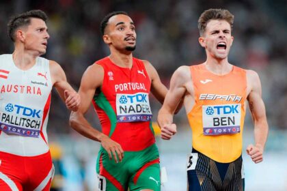 Os algarvios Isaac Nader e Gerson Baldé destacaram-se nos Campeonatos Mundiais de Atletismo de Tóquio, sendo que o primeiro está na final dos 1500 metros.