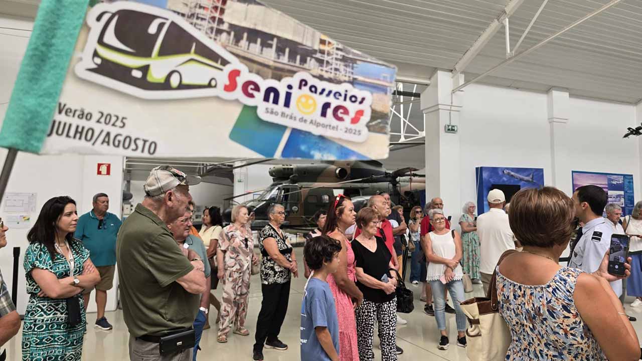 Os seniores de São Brás de Alportel viveram um verão com diversas atividades, onde conheceram o Museu do Ar e o Oceanário de Lisboa.