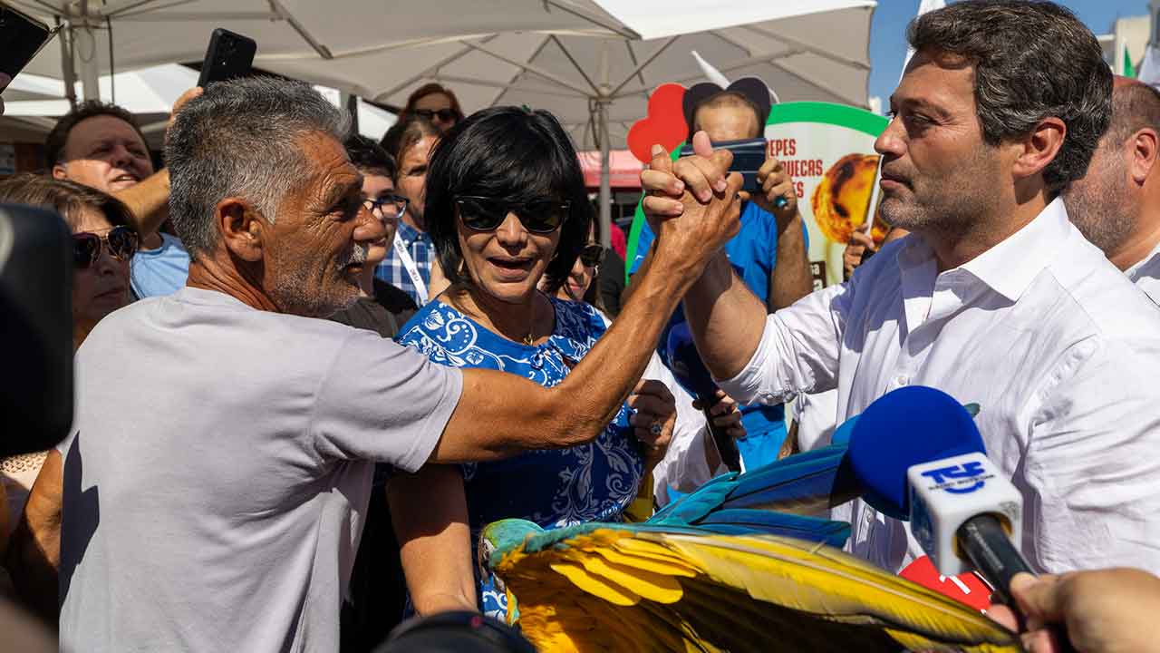 O líder do Chega, André Ventura, disse hoje, no Algarve, que os autarcas eleitos vão retirar as casas do Estado a pessoas com cadastro.