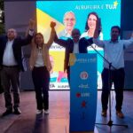 Carla Vieira, candidata à Assembleia Municipal pela coligação «Albufeira é Tua», e Victor Ferraz, candidato à Câmara Municipal, apresentaram-se à comunidade.