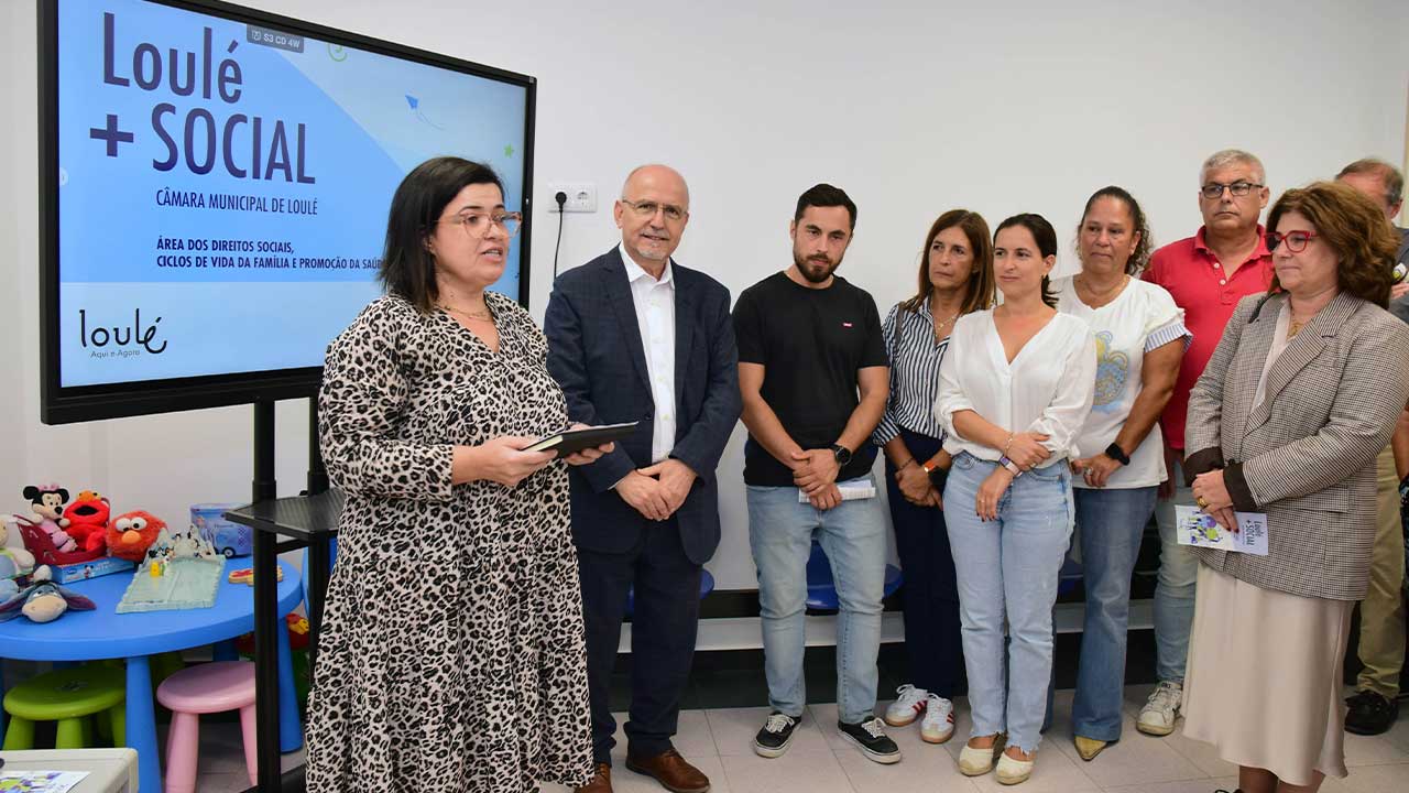 O «Loulé +Social» já abriu as portas para apoiar cidadãos ao longo de toda a vida, num espaço que conta com cerca de 35 técnicos e diversos serviços.