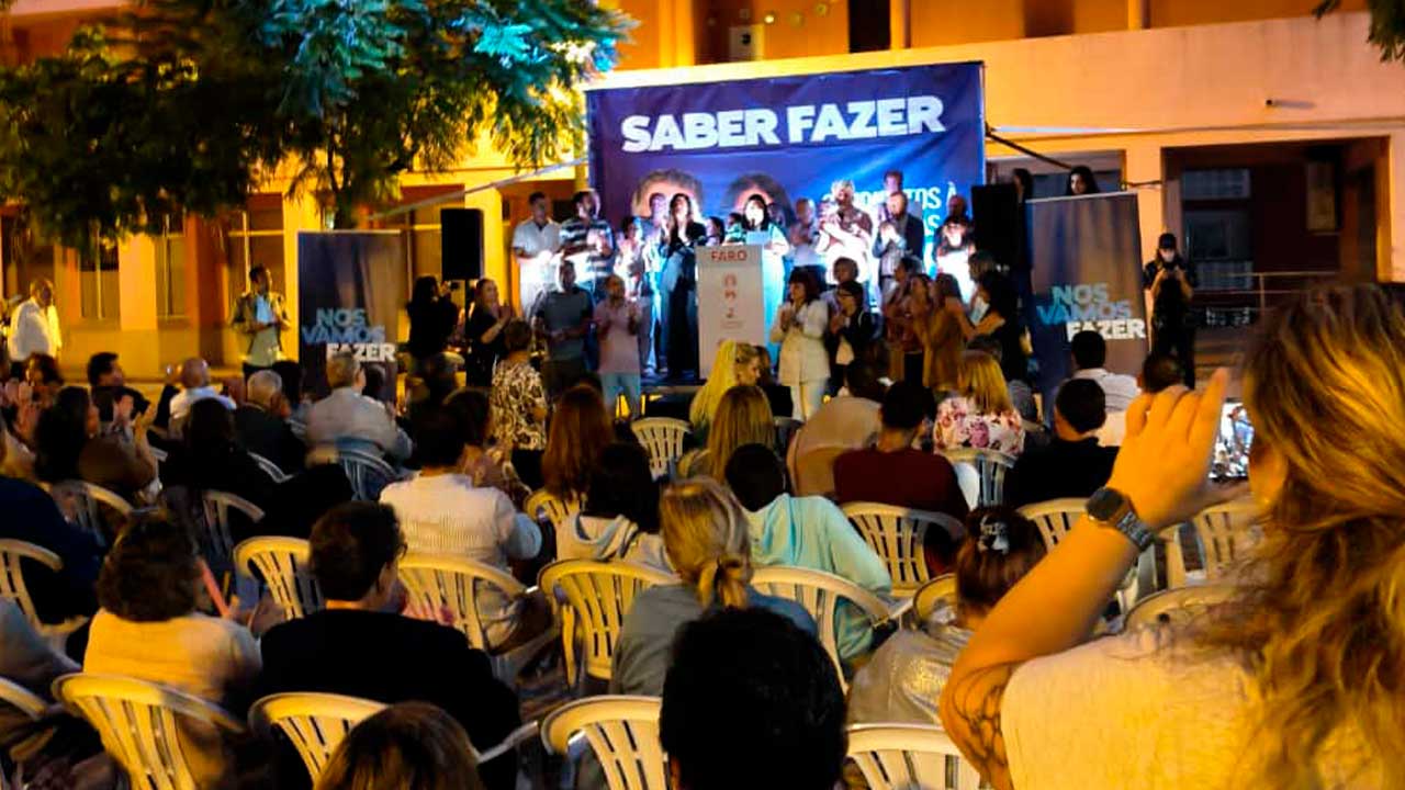A apresentação da candidatura de Paula Matias pelo PS à Assembleia da União das Freguesias de Faro juntou cerca de 500 pessoas, tendo estado presente António Miguel Pina.