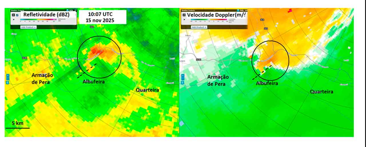 Tornado IF2 atingiu Albufeira com ventos de 220 km/h, provocou uma morte e 28 feridos e resultou de uma supercélula associada à depressão Cláudia.