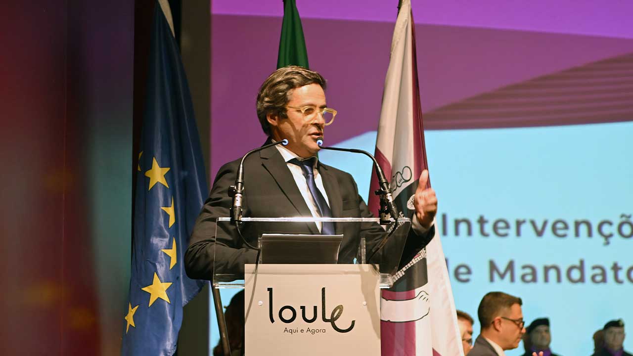 Telmo Pinto já tomou posse da Câmara Municipal de Loulé, num momento em que falou das prioridades para o mandato 2025/2029.
