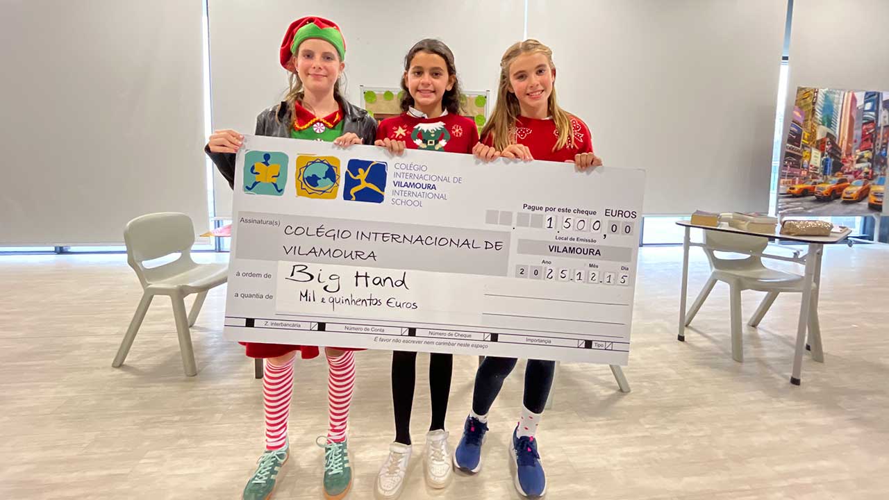 O Colégio Internacional de Vilamoura angariou mais de 12 mil euros em ações solidárias de Natal, apoiando seis causas sociais em Portugal e Moçambique.