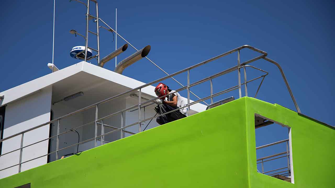 Estaleiro da Nautiber, em Vila Real de Santo António, integra inovação e diversificação na indústria marítima algarvia