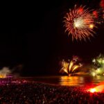 O Albufeira Carpe Nox reuniu milhares de pessoas na Praia dos Pescadores com concertos, aviação artística e tecnologia, no maior Fim de Ano do país fora da Madeira.