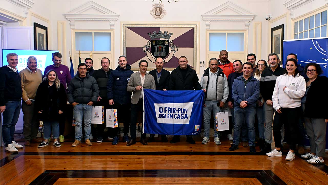 Loulé torna-se o primeiro município do país a integrar o projeto «O Fair-Play joga em casa», promovido pela Associação de Futebol do Algarve.