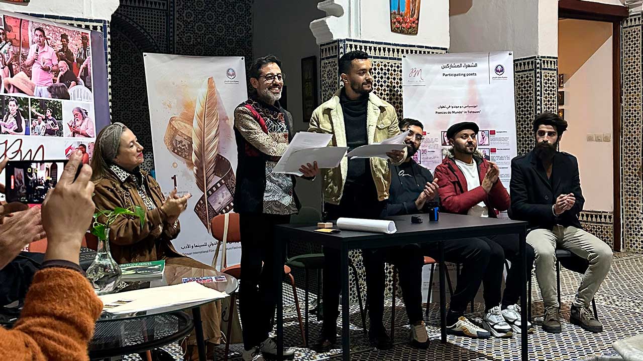 «Poesias do Mundo», projeto literário integrado no Festival MED, participou no Festival Internacional de Cinema e Literatura de Tétouan, em Marrocos.