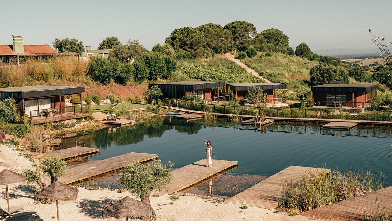 No wecamp Reserva Alecrim é possível desfrutar de tranquilidade e contacto com a natureza num cenário natural entre Melides e Santiago do Cacém.