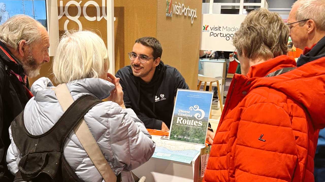 Odiana promove Baixo Guadiana nos Países Baixos com participação na Fiets en Wandelbeurs 2026 e na conferência internacional IBTC.