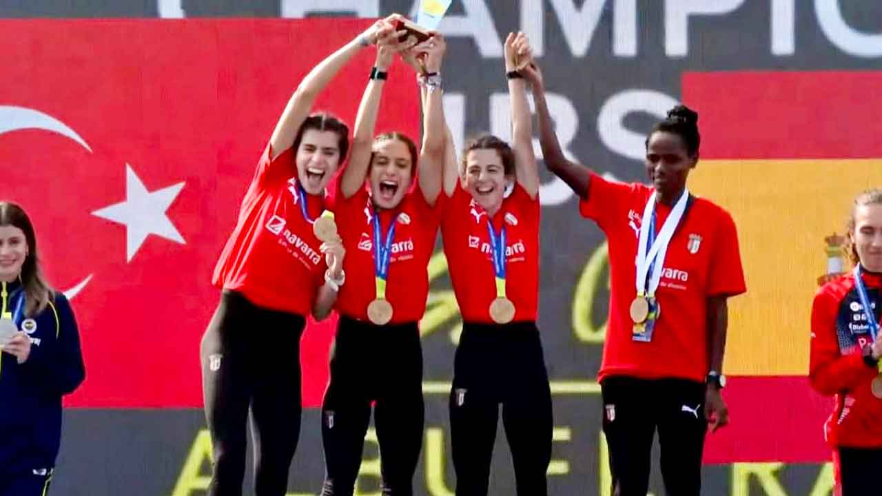 Sporting de Braga venceu a prova feminina e o Benfica a estafeta mista na Taça dos Clubes Campeões Europeus, disputada hoje nas Açoteias, em Albufeira.