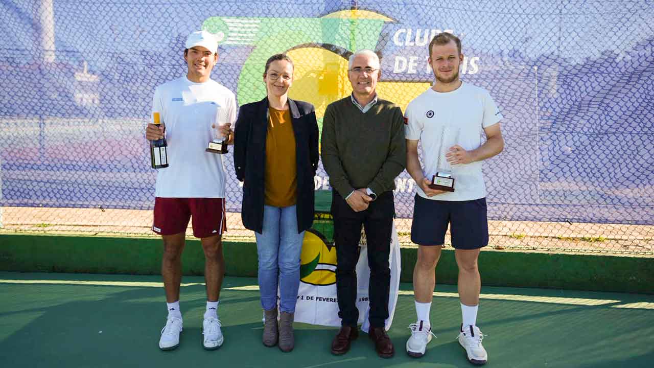 Gauthier Onclin conquista 8.º Open Internacional de Ténis de VRSA.