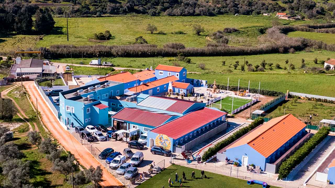 Herdade Bonanza alia treino, lazer e bem-estar canino em Lagos, com hotel, creche e spa num espaço pensado para cães.